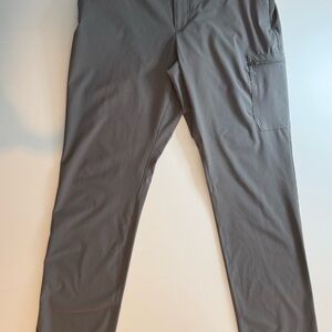 Columbia Men’s PFG Terminal Tackle Gray Nylon Fishing Outdoors Pants 34x34